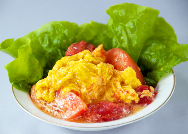 トマト 卵炒め 飛騨高山 Hasegawa No 長谷川農園